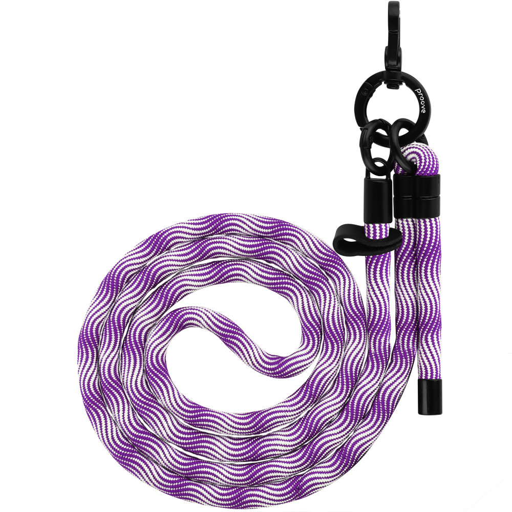 Proove Spiral Cross-Body Strap (PSBSUNSP1551) purple/white на малюнкі №1