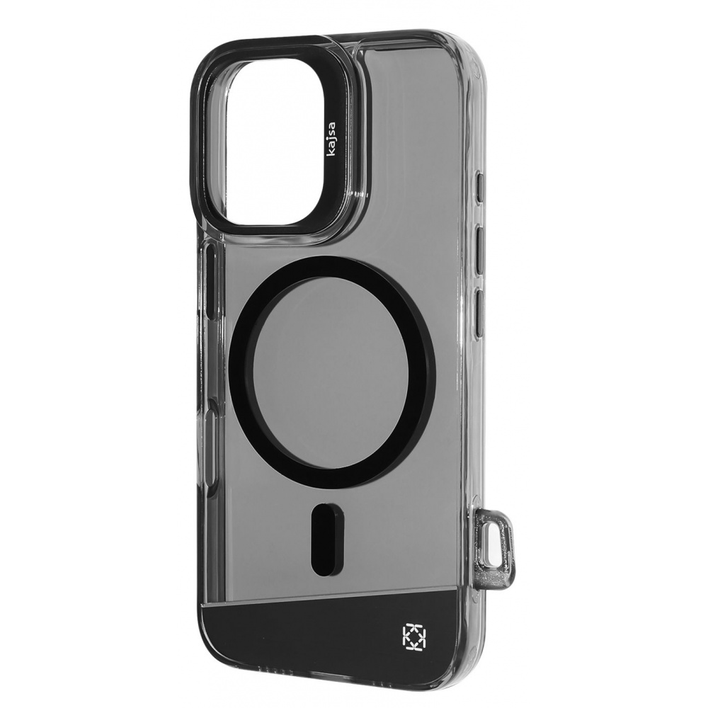 Чехол Kajsa Aluminium Shield with Magnetic Ring iPhone 16 - фото 8