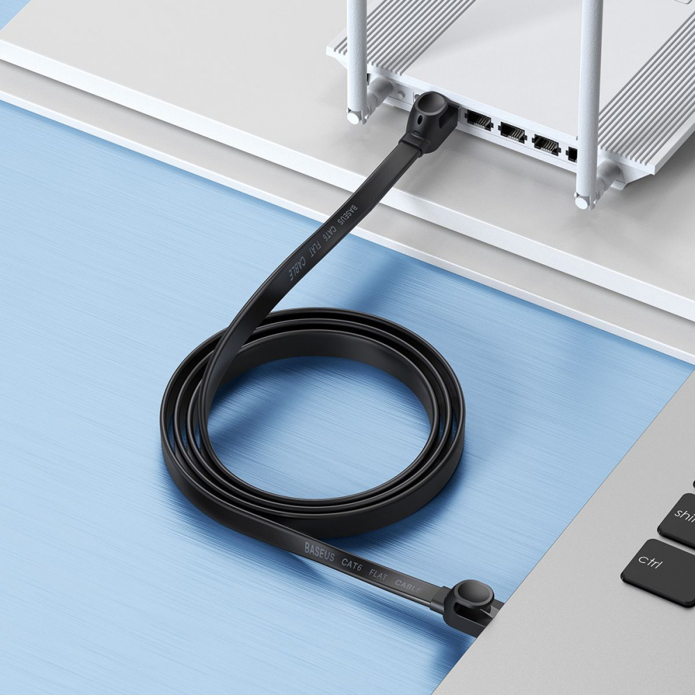 Кабель Baseus High Speed Six types of RJ45 Gigabit network (2m) — Придбати в Україні - фото 3