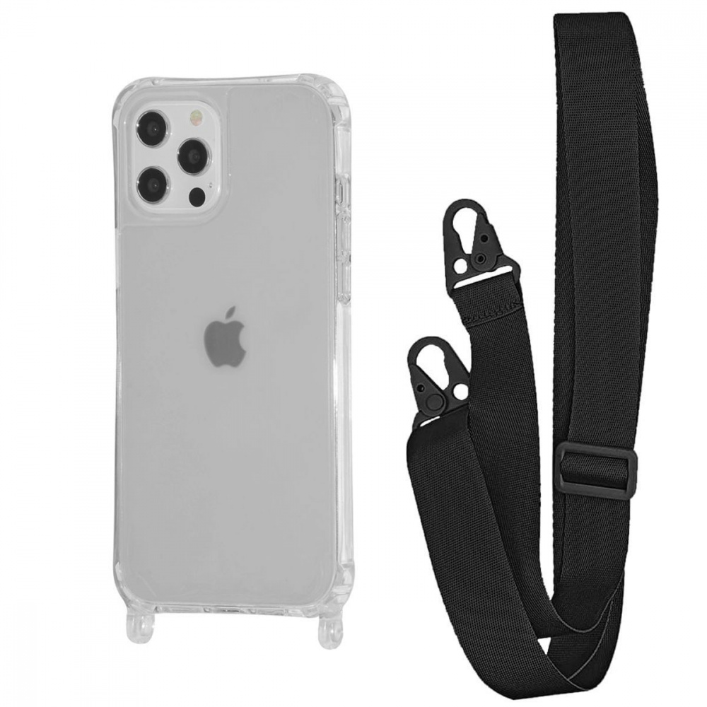 Чохол WAVE Clear Case with Strap iPhone 12/12 Pro — Придбати в Україні - фото 9