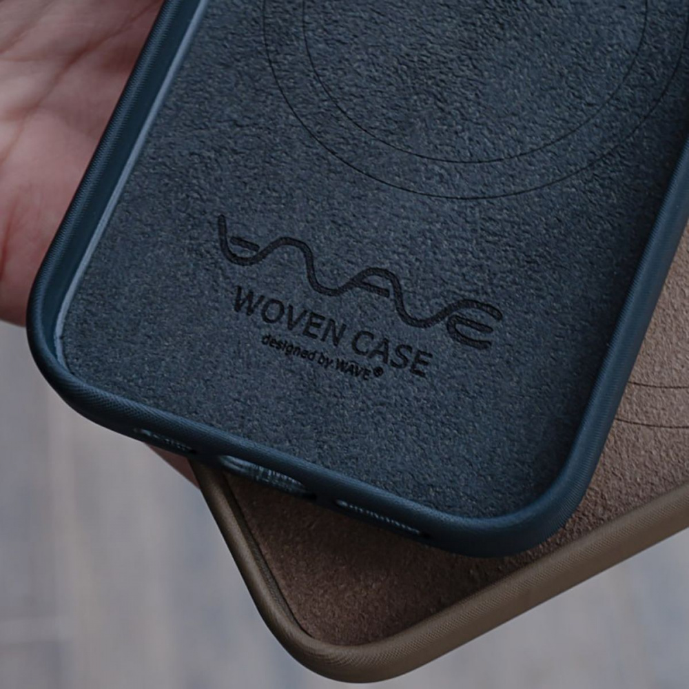 Чехол WAVE Premium Woven Case with Magnetic Ring iPhone 15 Plus - фото 4