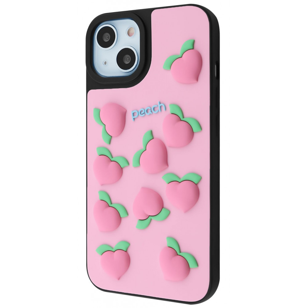 Чохол WAVE Doodle Case iPhone 15 peach на малюнкі №1