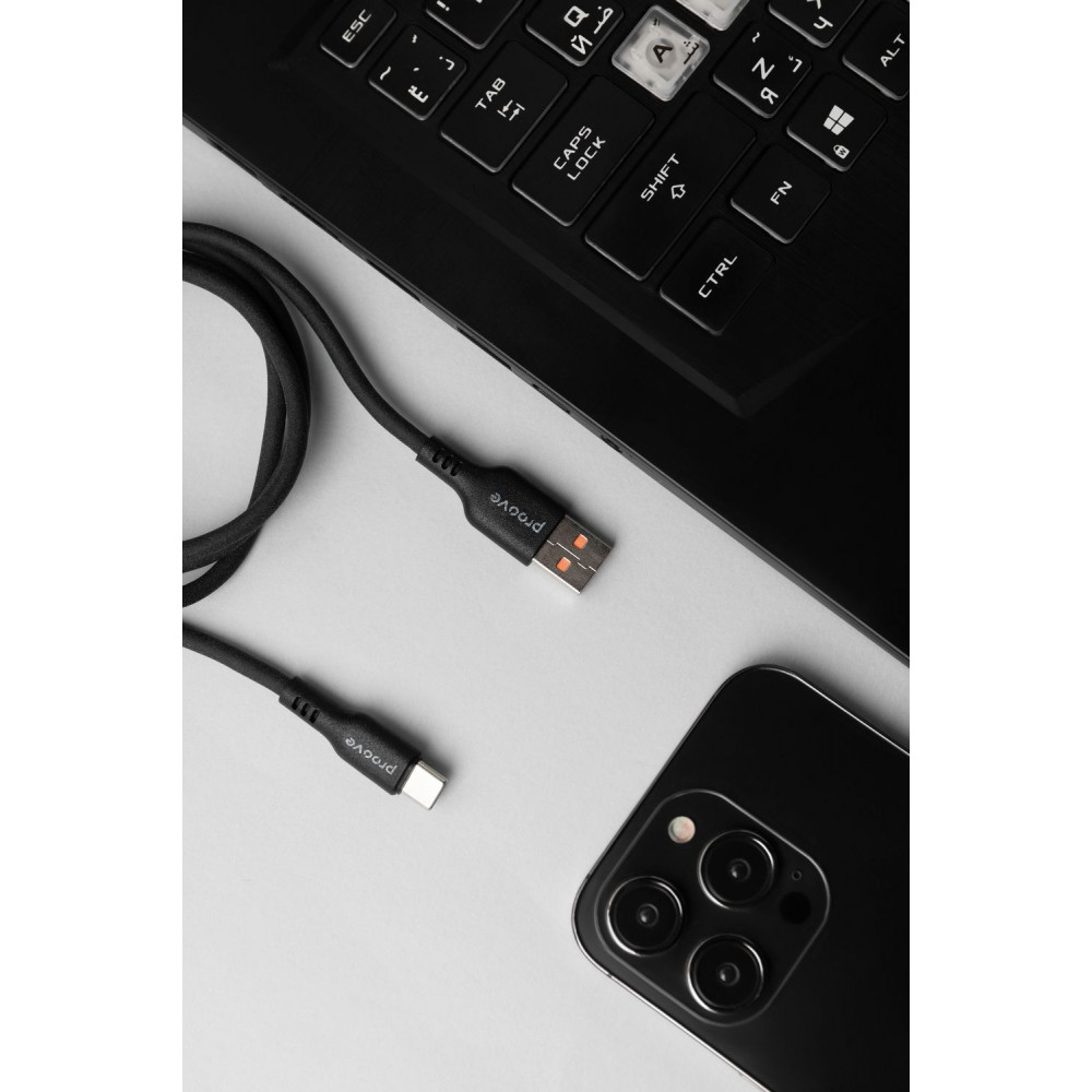 Кабель Proove Rebirth USB to Type-C 3A (1m) — Придбати в Україні - фото 3