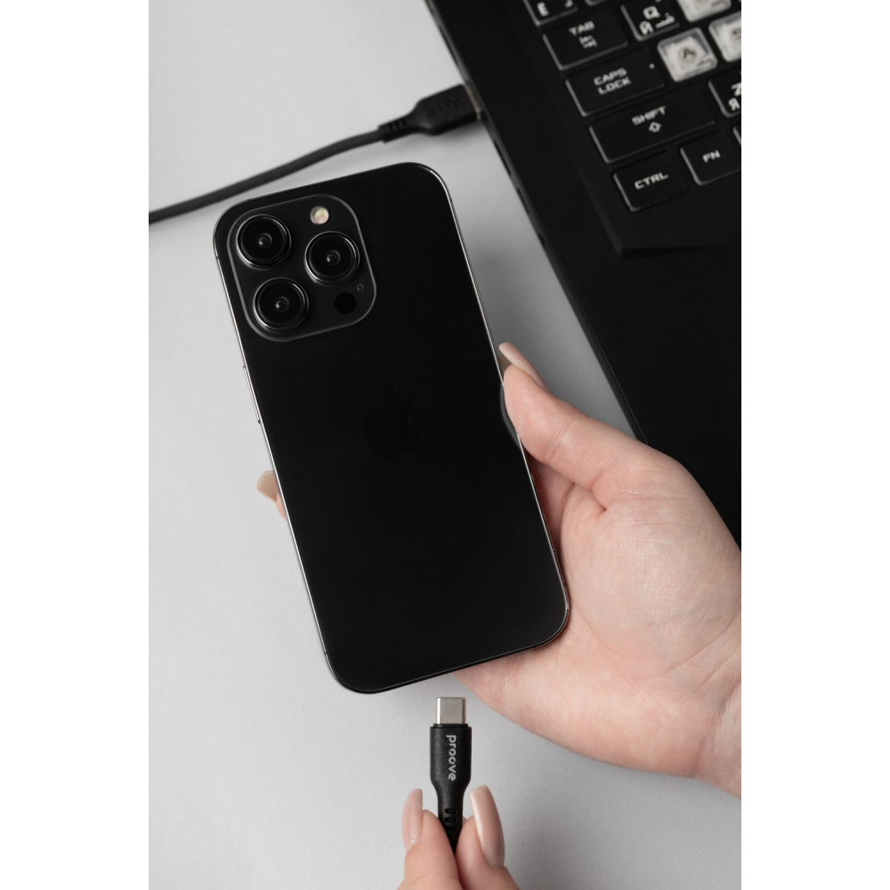 Кабель Proove Rebirth USB to Type-C 3A (1m) — Придбати в Україні - фото 4