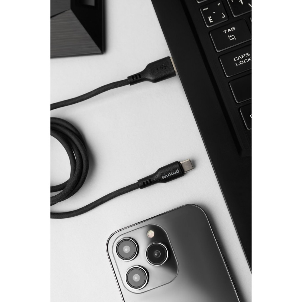 Кабель Proove Rebirth USB to Type-C 3A (1m) — Придбати в Україні - фото 6