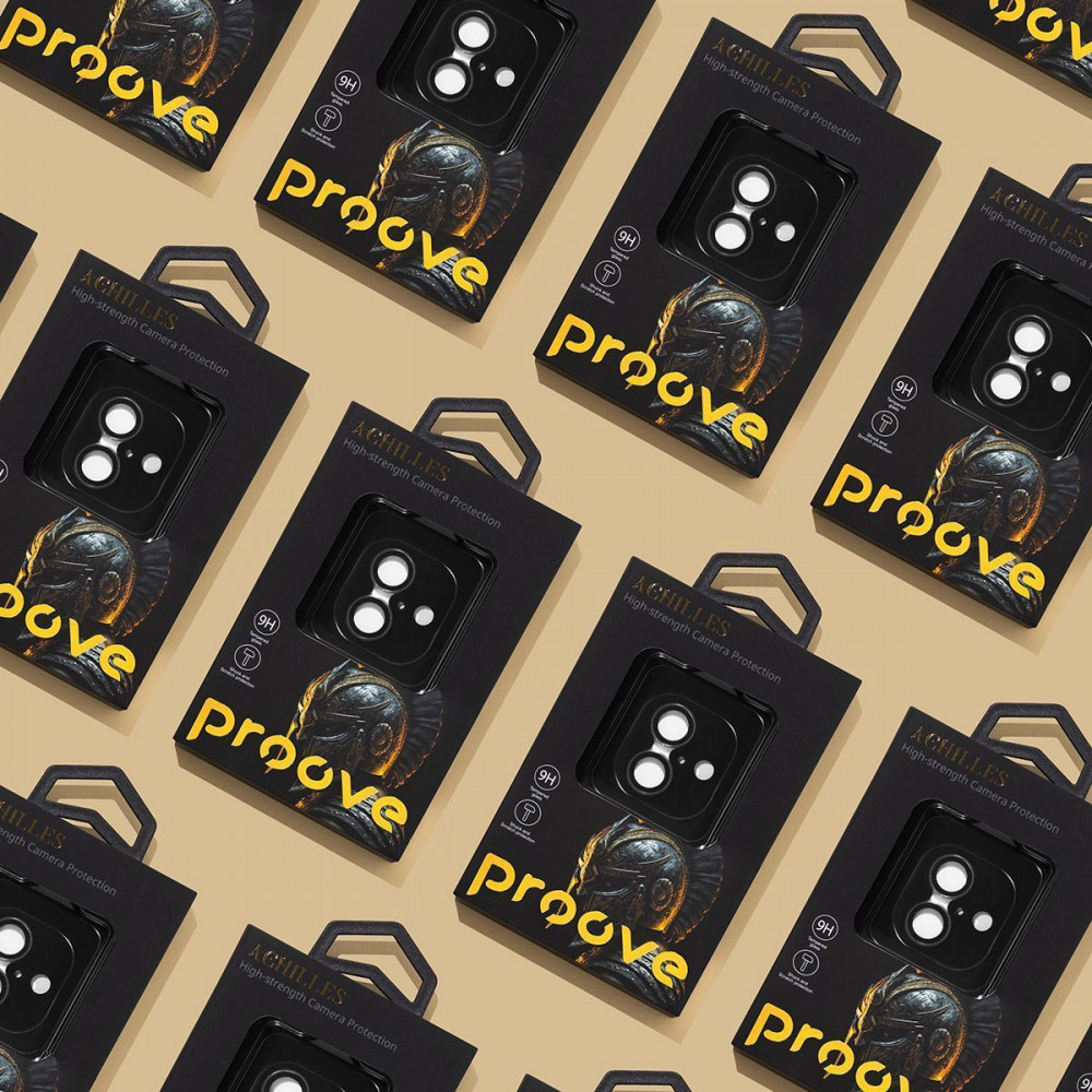 Захист камери Proove Achilles iPhone 11/12/12 mini black (CPPAIP120001) Чорний на малюнкі №11