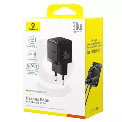 Купить МЗП Baseus Palm Fast Charger Type-C 30W 61507 - Ncase