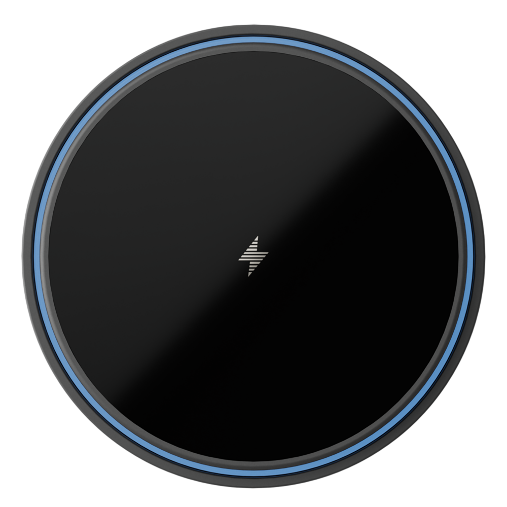 Автодержатель с Беспроводной Зарядкой Proove Light Circle 15W - фото 2