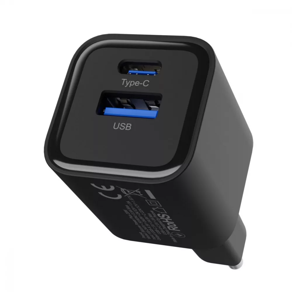 СЗУ Proove Silicone Power Plus 20W (Type-C + USB) - фото 10