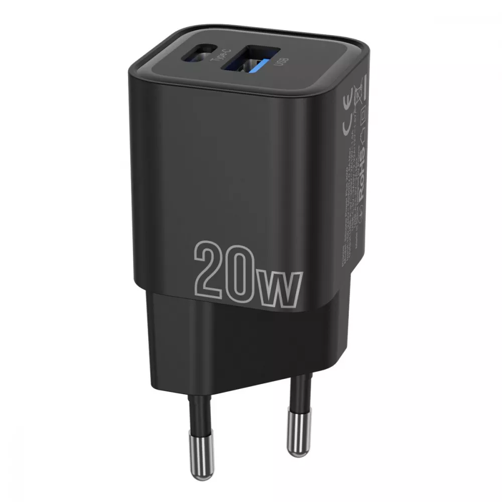 СЗУ Proove Silicone Power Plus 20W (Type-C + USB) - фото 7