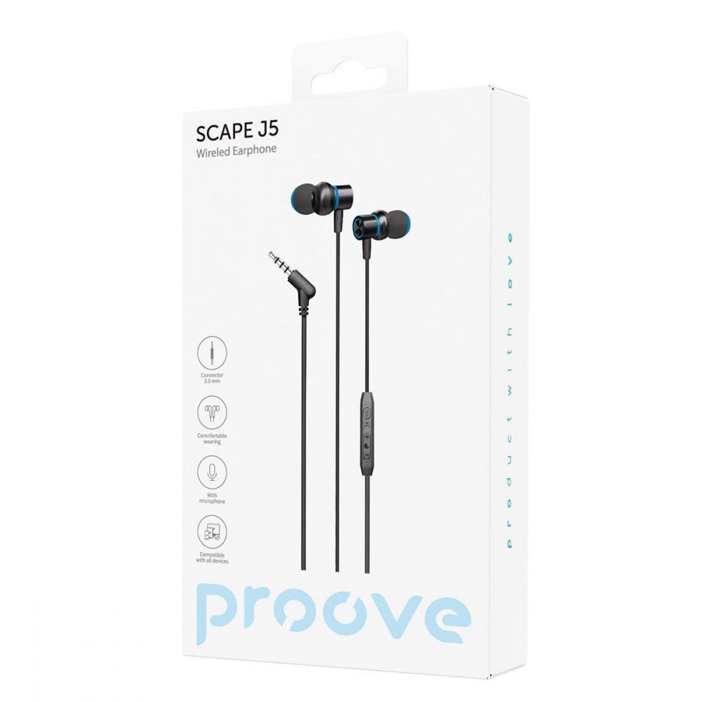 Наушники Proove Scape J5 3.5mm - фото 1