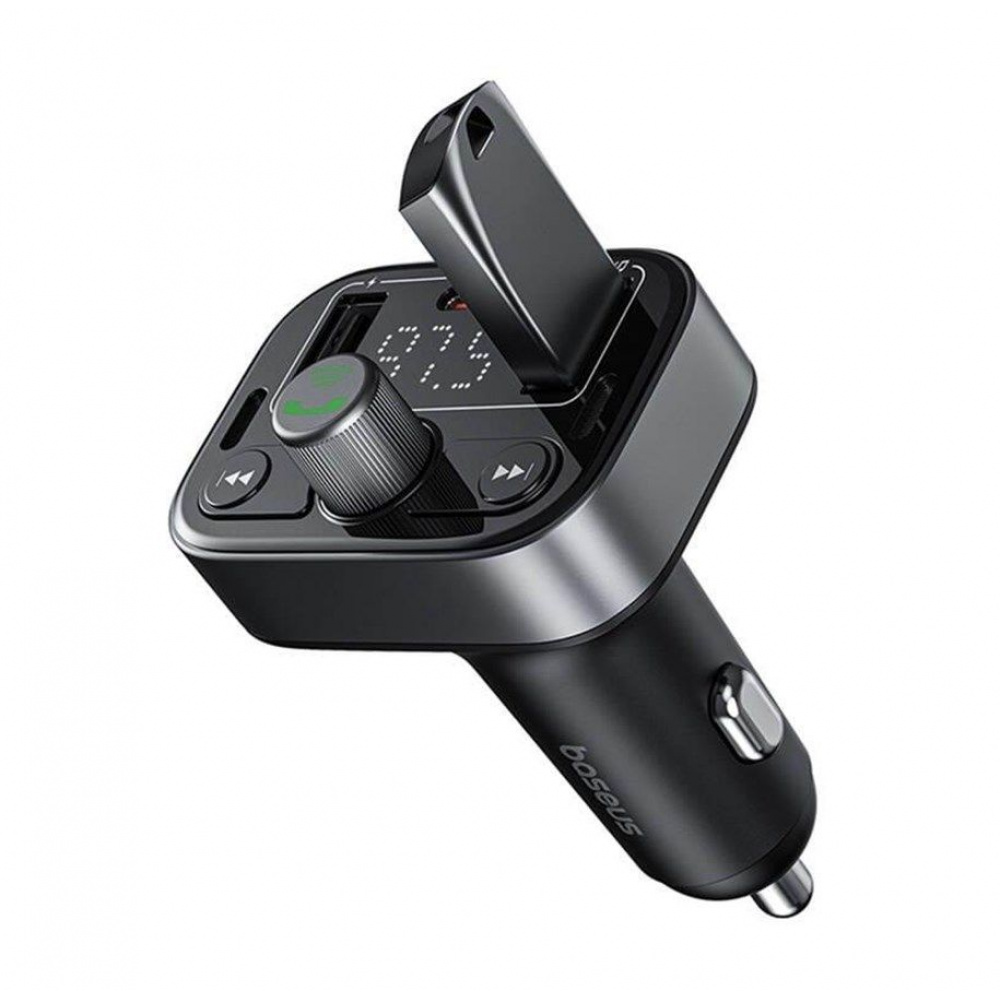 АЗП Baseus FM Launcher S-09 Pro 35W (PD+QC3.0) Type-C+2USB — Придбати в Україні - фото 2