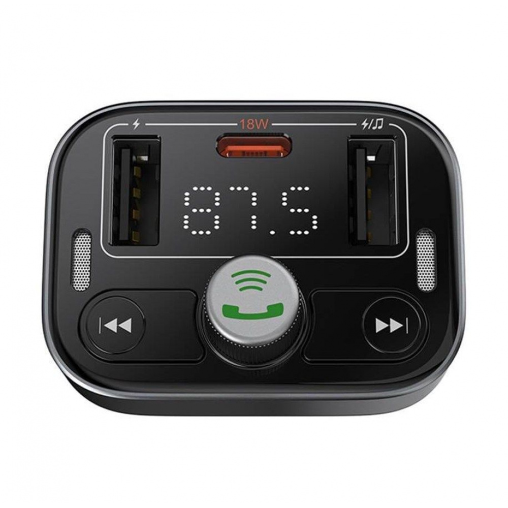 АЗП Baseus FM Launcher S-09 Pro 35W (PD+QC3.0) Type-C+2USB — Придбати в Україні - фото 3