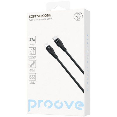 Купить Кабель Proove Soft Silicone Type-C to Lightning 27W (2m) 63810 - Ncase