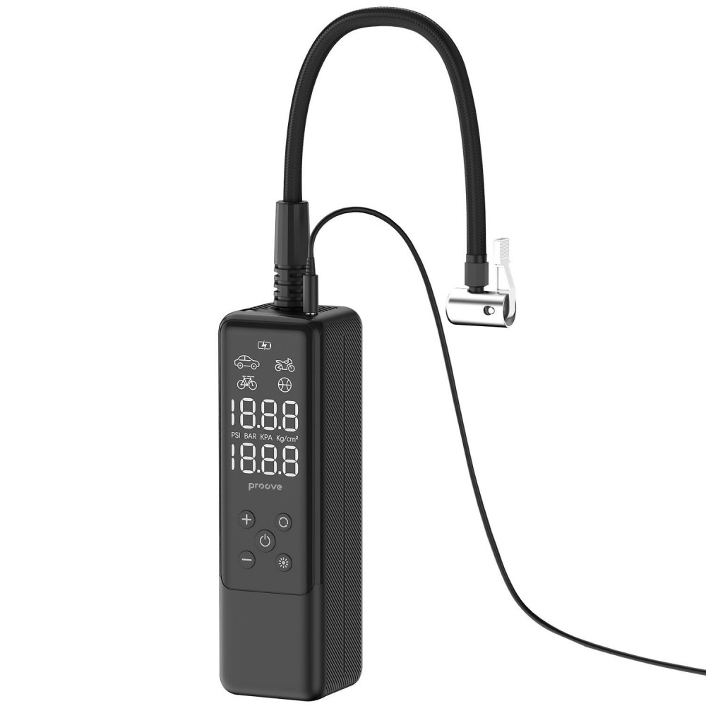 Автомобільний насос Proove Pump Assistant Mini 85W black на малюнкі №6