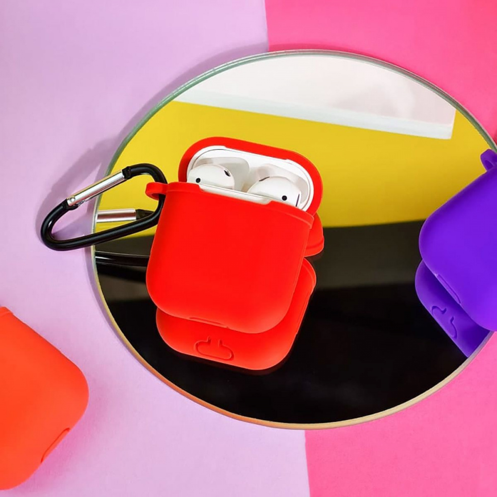 Чехол Silicone Shock-proof case for Airpods 1/2 - фото 2
