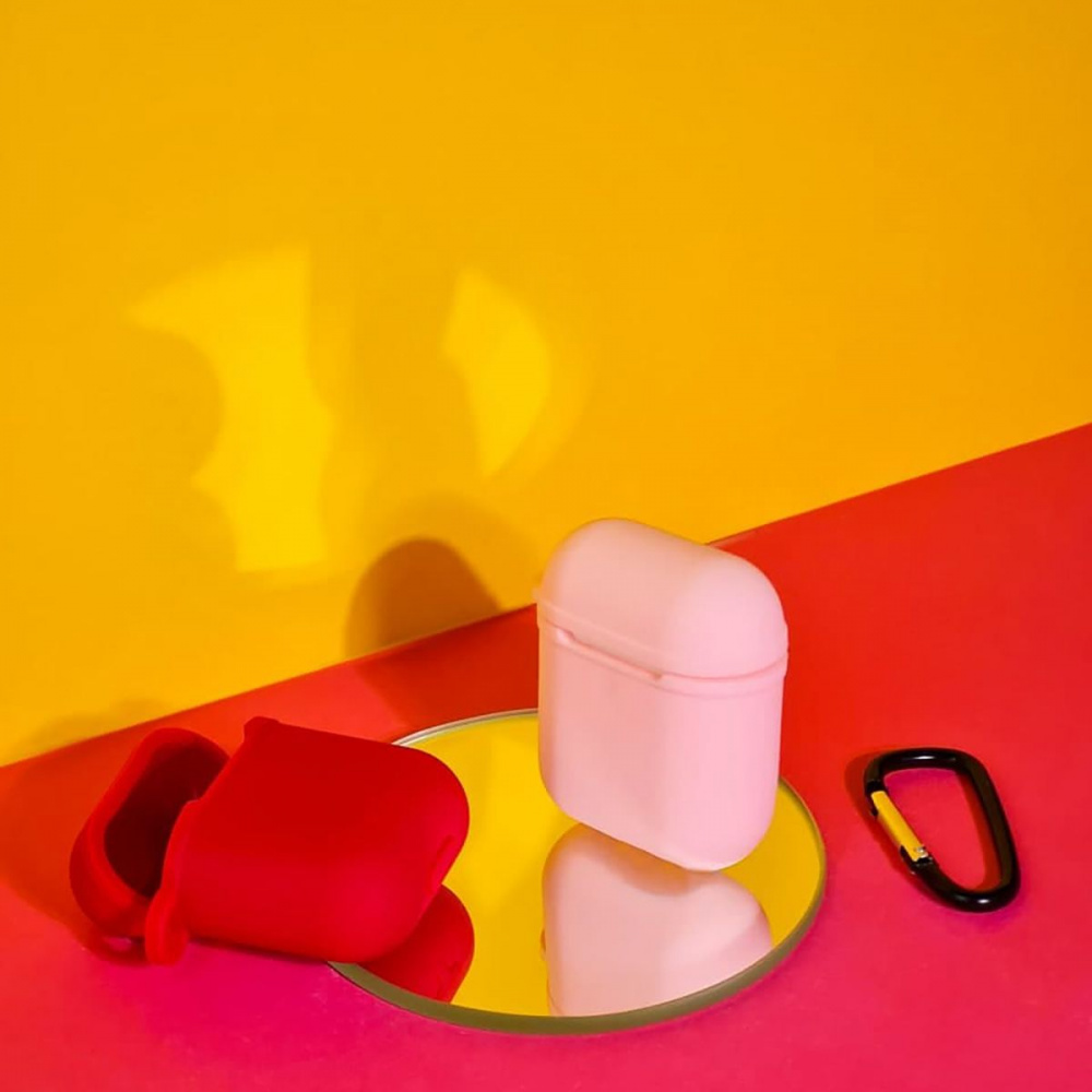 Чехол Silicone Shock-proof case for Airpods 1/2 - фото 1