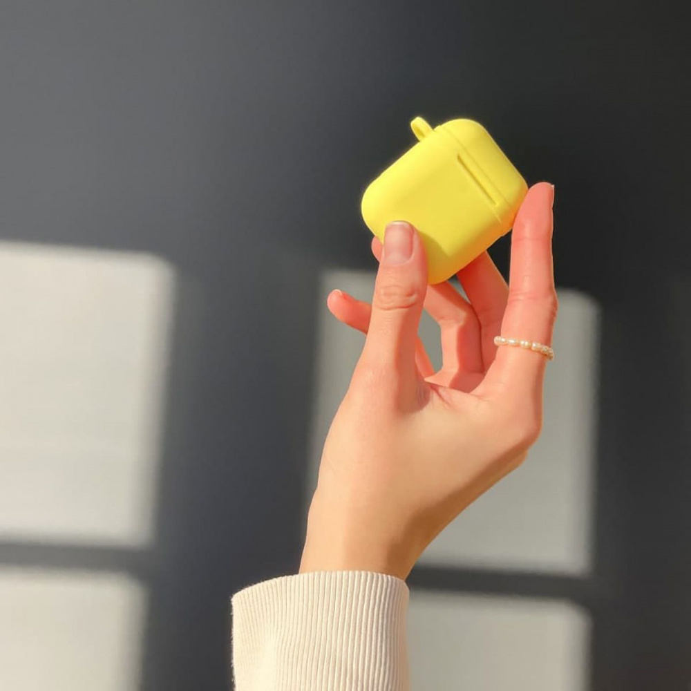 Чехол Silicone Shock-proof case for Airpods 1/2 - фото 4
