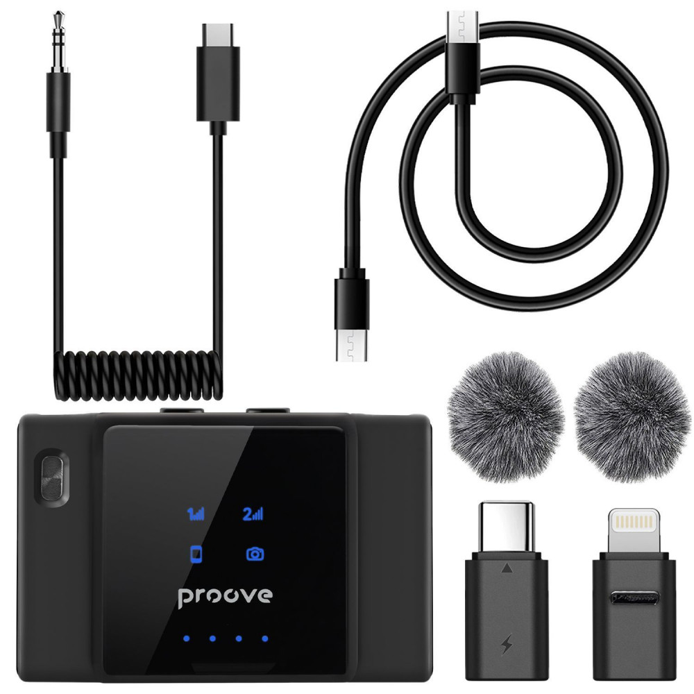 Бездротовий петличний мікрофон Proove ToneLine — Придбати в Україні - фото 7