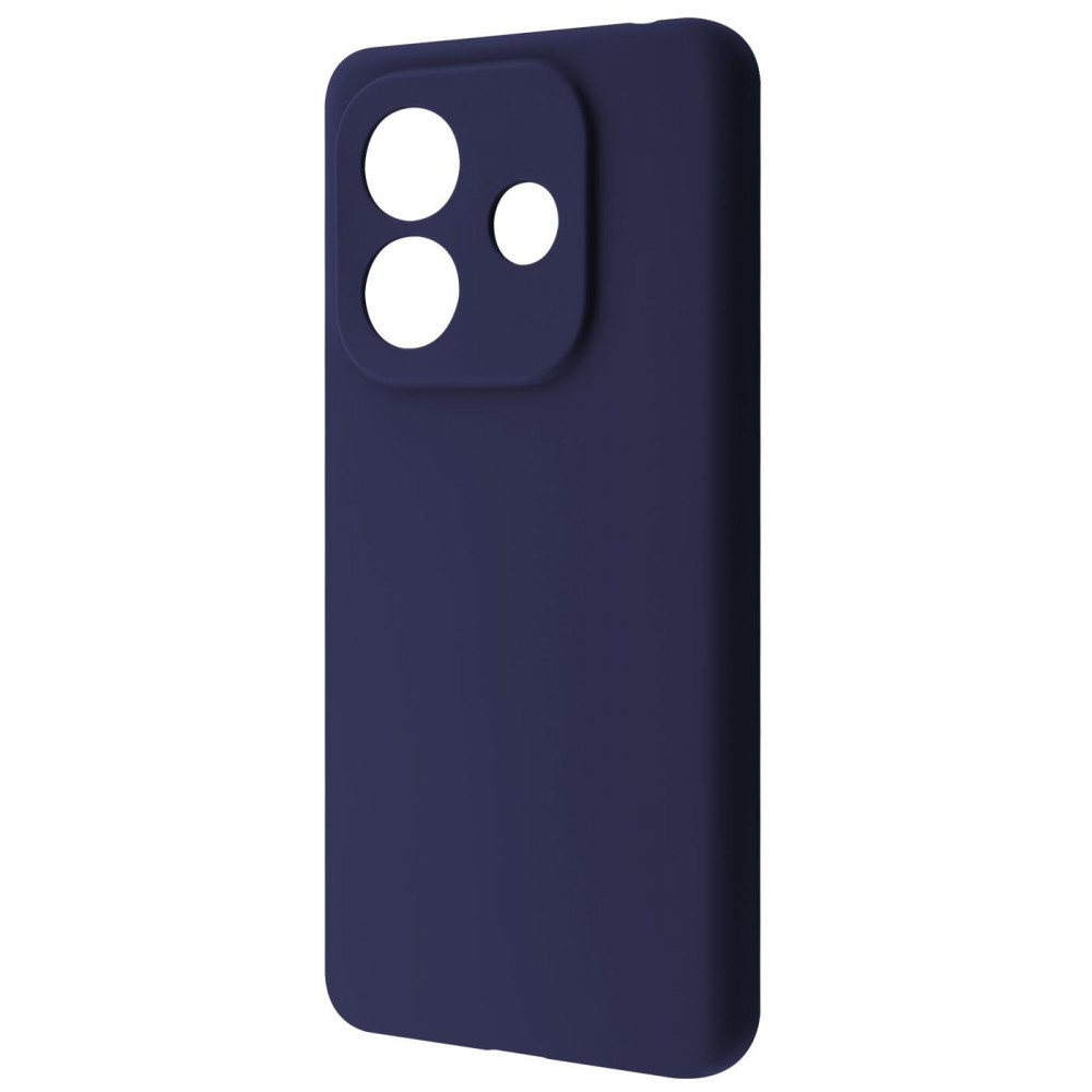 Чехол WAVE Full Silicone Cover Xiaomi Redmi 17 Global midnight blue (71371) Темно-синий на картинке №1