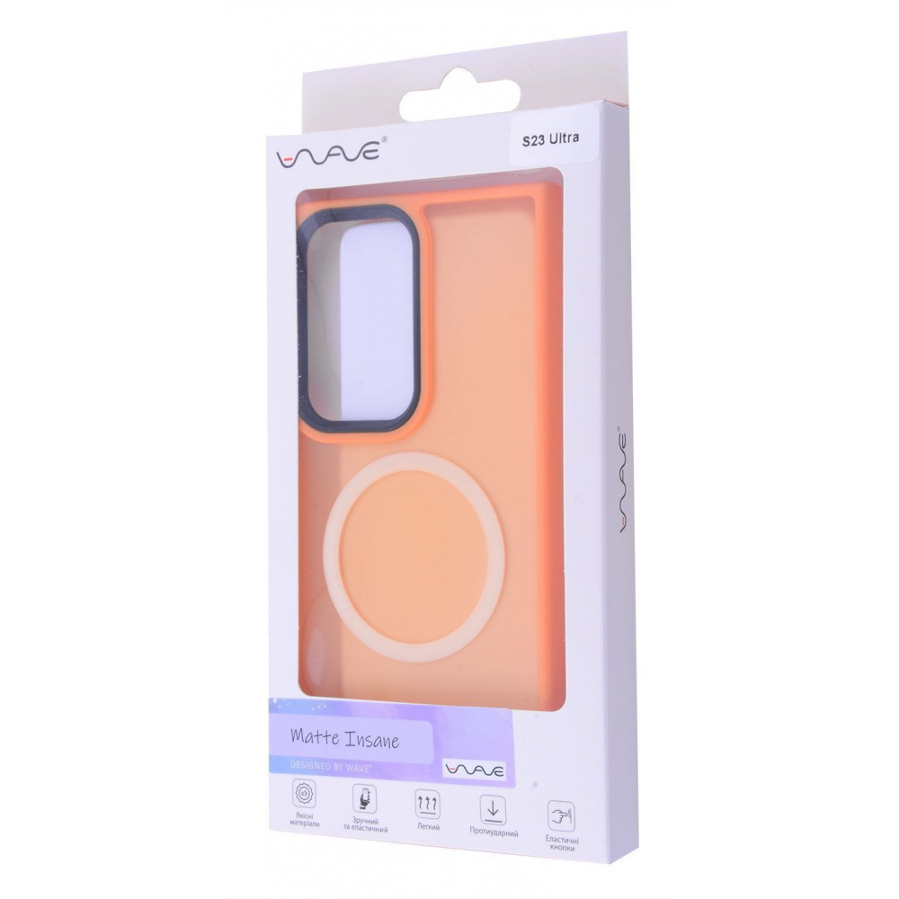 Чехол WAVE Matte Insane Case with Magnetic Ring Samsung Galaxy S23 Ultra - фото 1