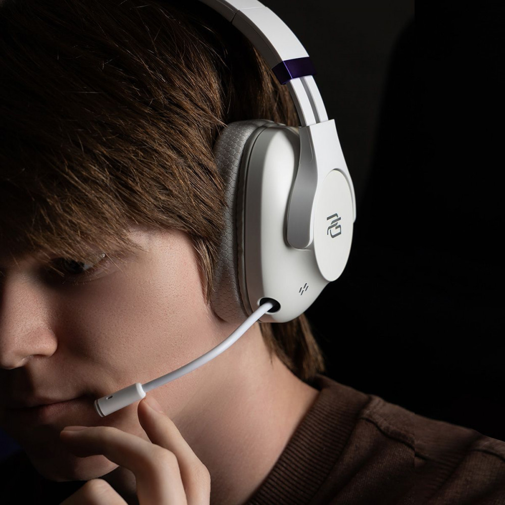 Бездротова ігрова гарнітура Proove Gaming Bliss Pro (APP) white (GHBLPPP10002) Білий на малюнкі №13
