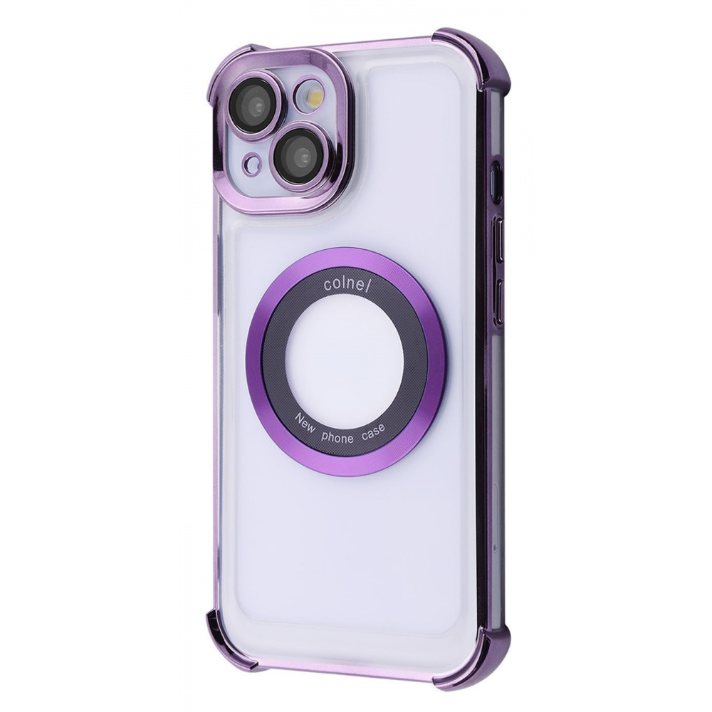 Чехол Glossy Case with Magnetic Ring iPhone 15 - фото 9