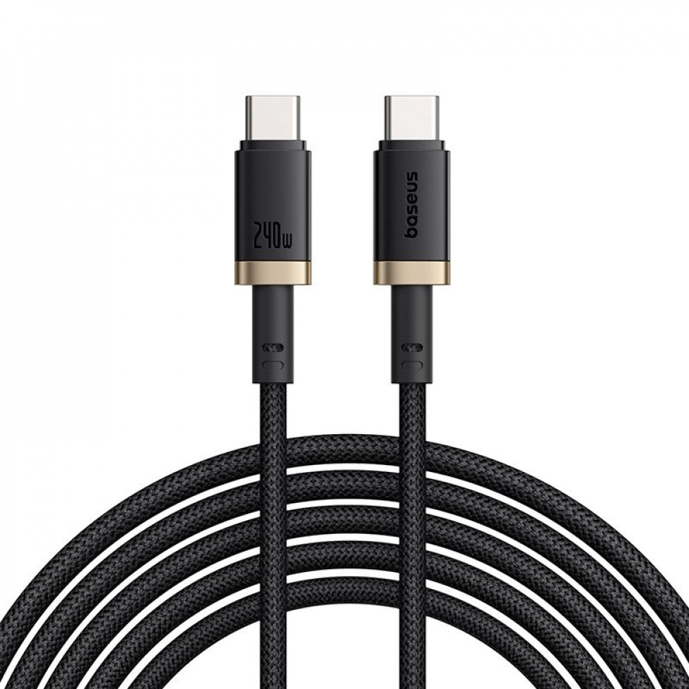Кабель Baseus Dura Fast Charging Type-C to Type-C 240W (1m) — Придбати в Україні