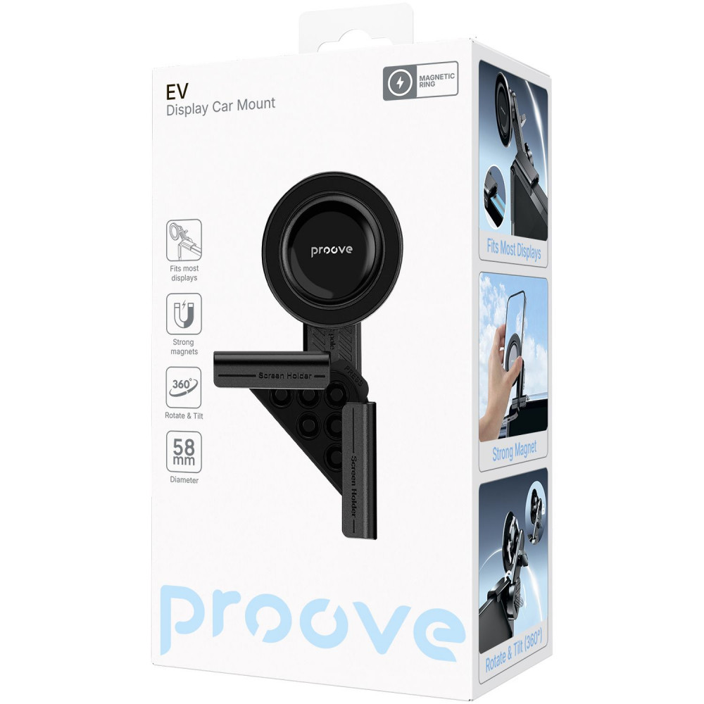 Автомобільний тримач Proove EV Display Car Mount — Придбати в Україні - фото 1
