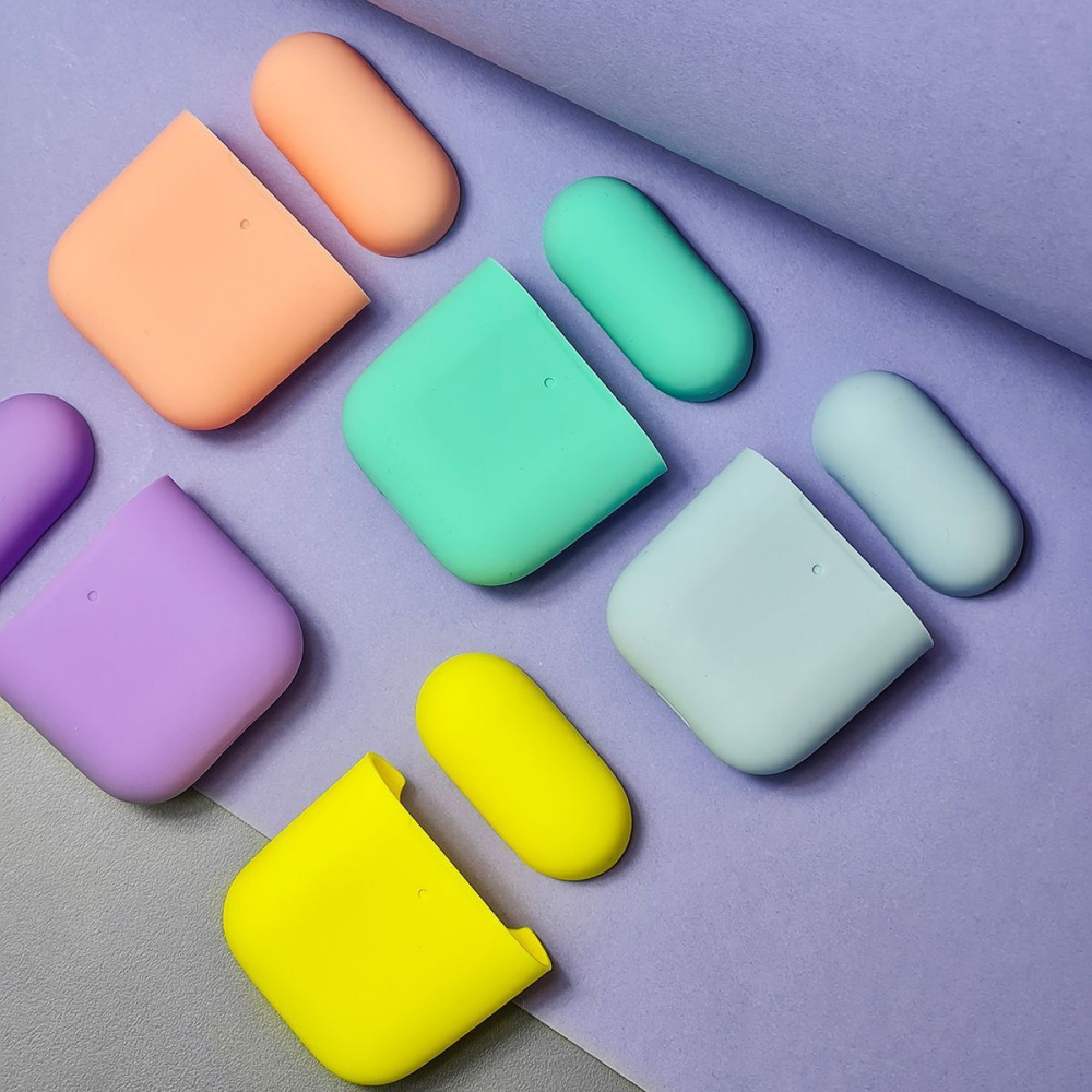 Чехол Silicone Case Slim for AirPods 2 - фото 3