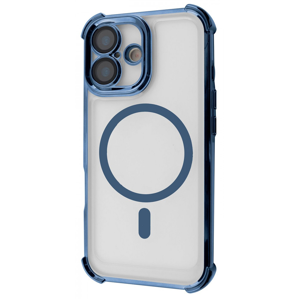 Чохол New Matte Case with Magnetic Ring iPhone 14/13 blue