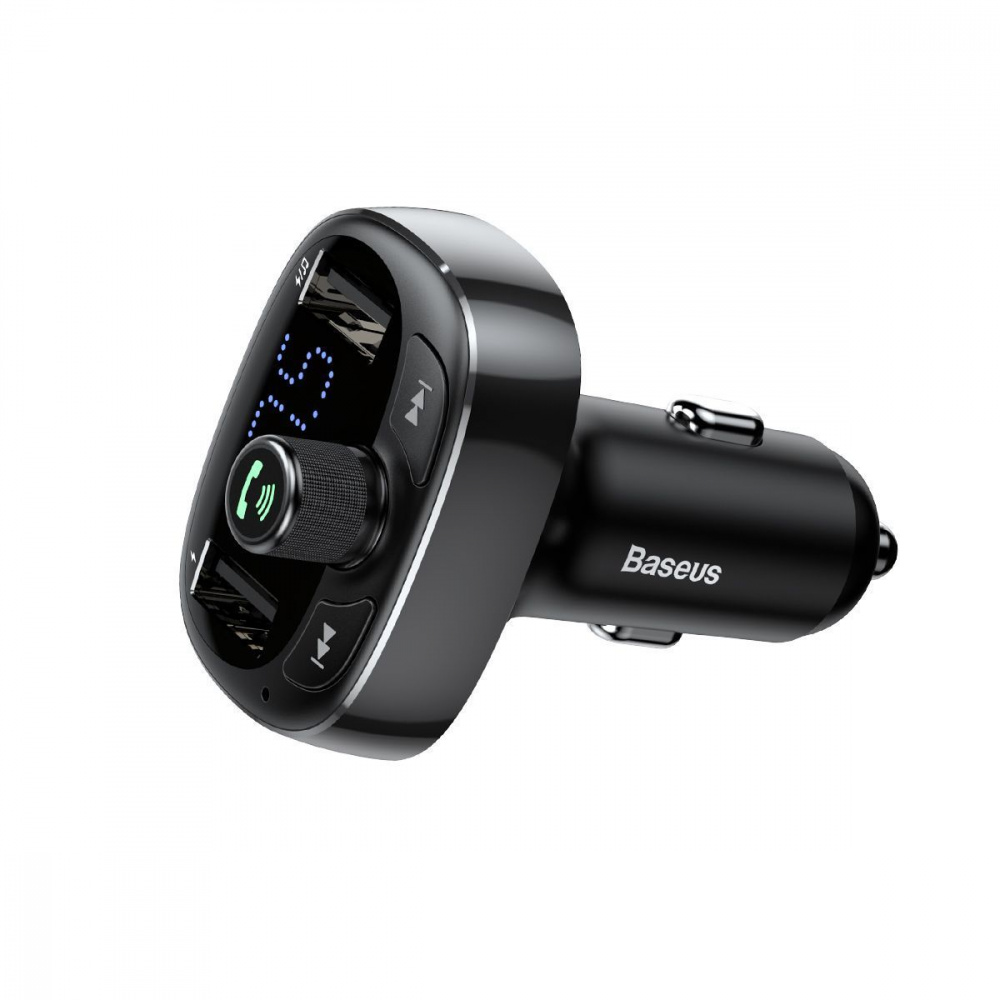 Автомобильное ЗУ Baseus FM Launcher S-09 Overseas Edition 2xUSB (3.4А) - фото 8