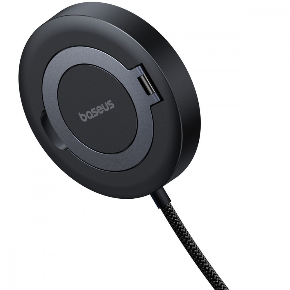 Беспроводное ЗУ Baseus Simple Mini4 Qi2 15W black (P10273300121-01) Черный на картинке №7