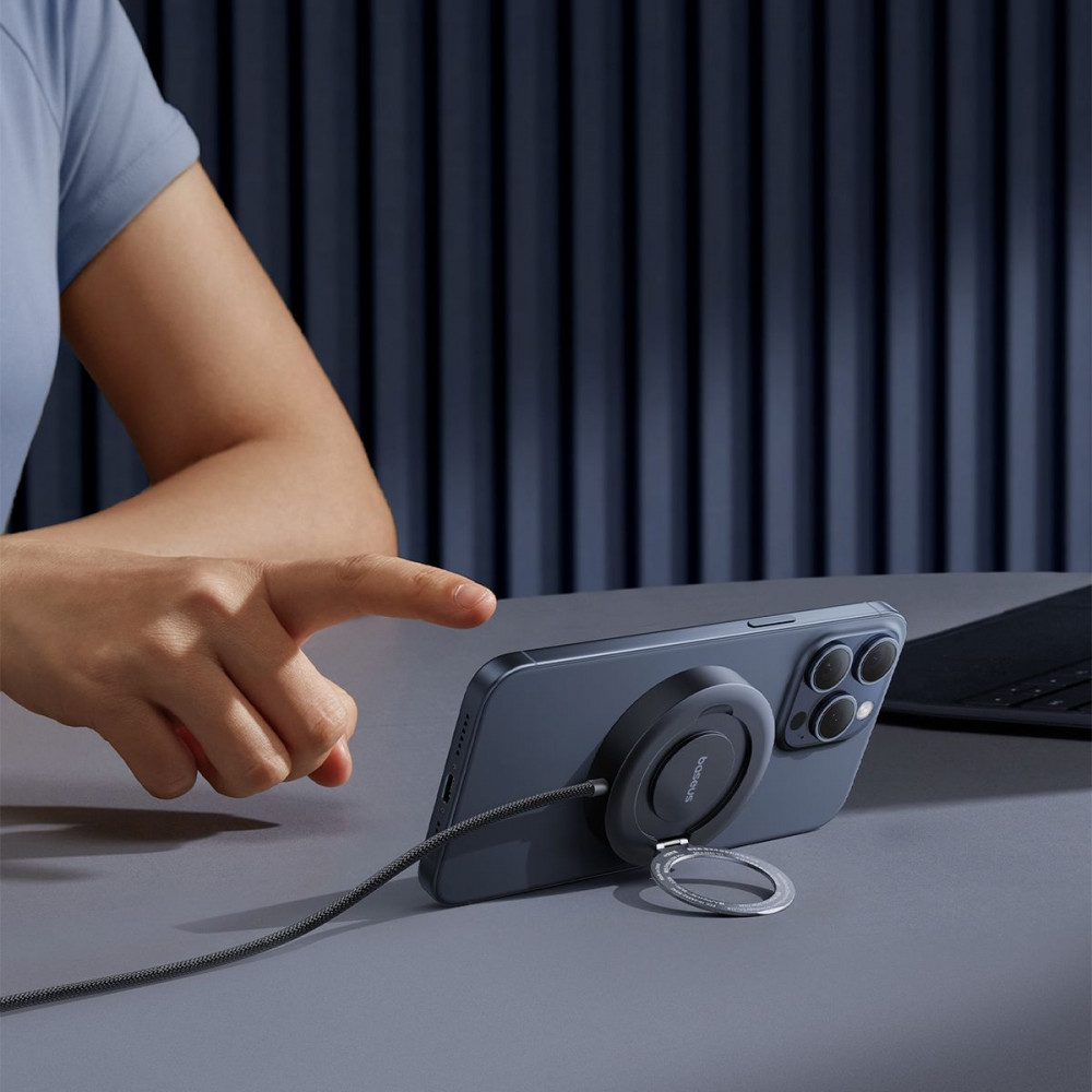 Беспроводное ЗУ Baseus Simple Mini4 Qi2 15W black (P10273300121-01) Черный на картинке №8