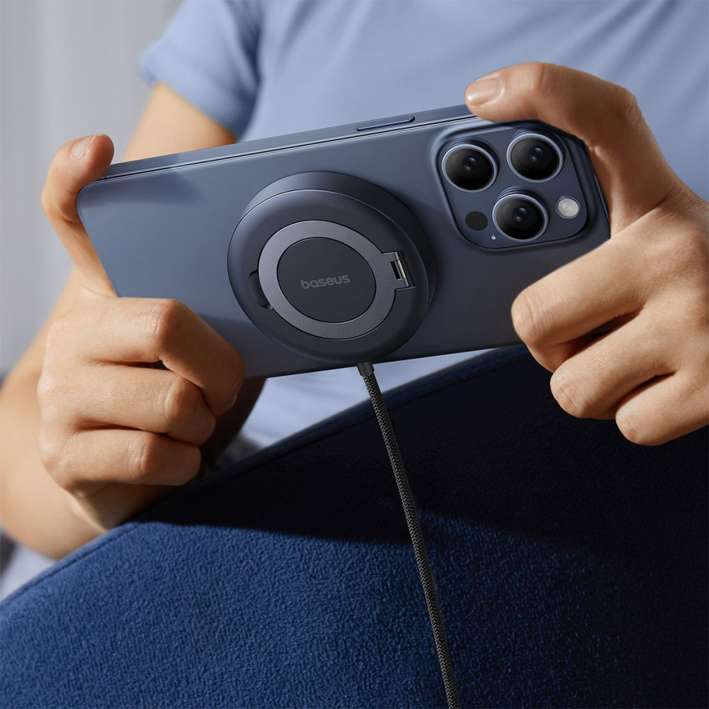 Бездротовий ЗП Baseus Simple Mini4 Qi2 15W — Придбати в Україні - фото 9