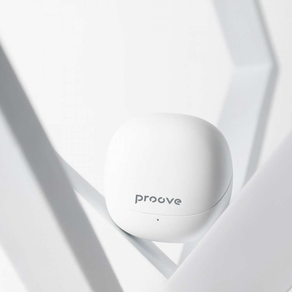Бездротові навушники Proove Logic TWS (APP) pearl white на малюнкі №18