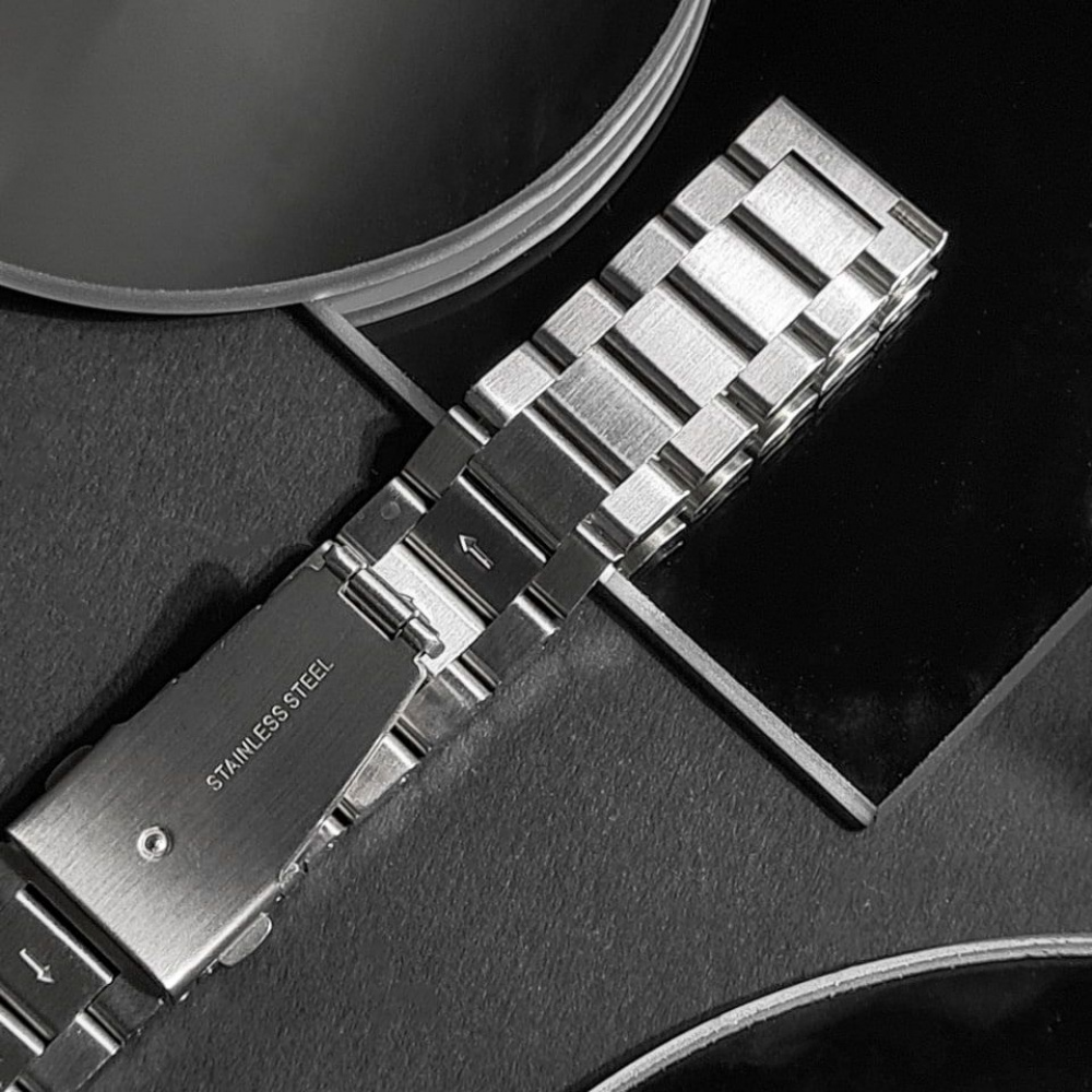 Ремешок Xiaomi Amazfit/Samsung Stainless Steel 20 mm - фото 5