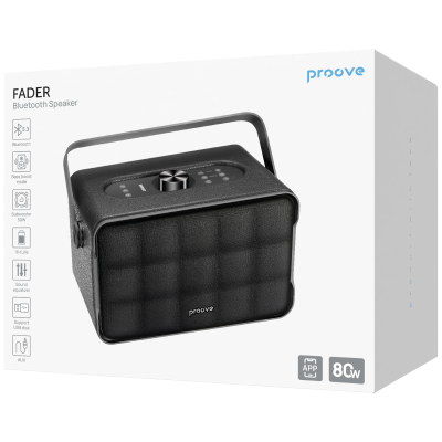 Купить Портативная Акустика Proove Fader 80W (APP) 65299 - Ncase