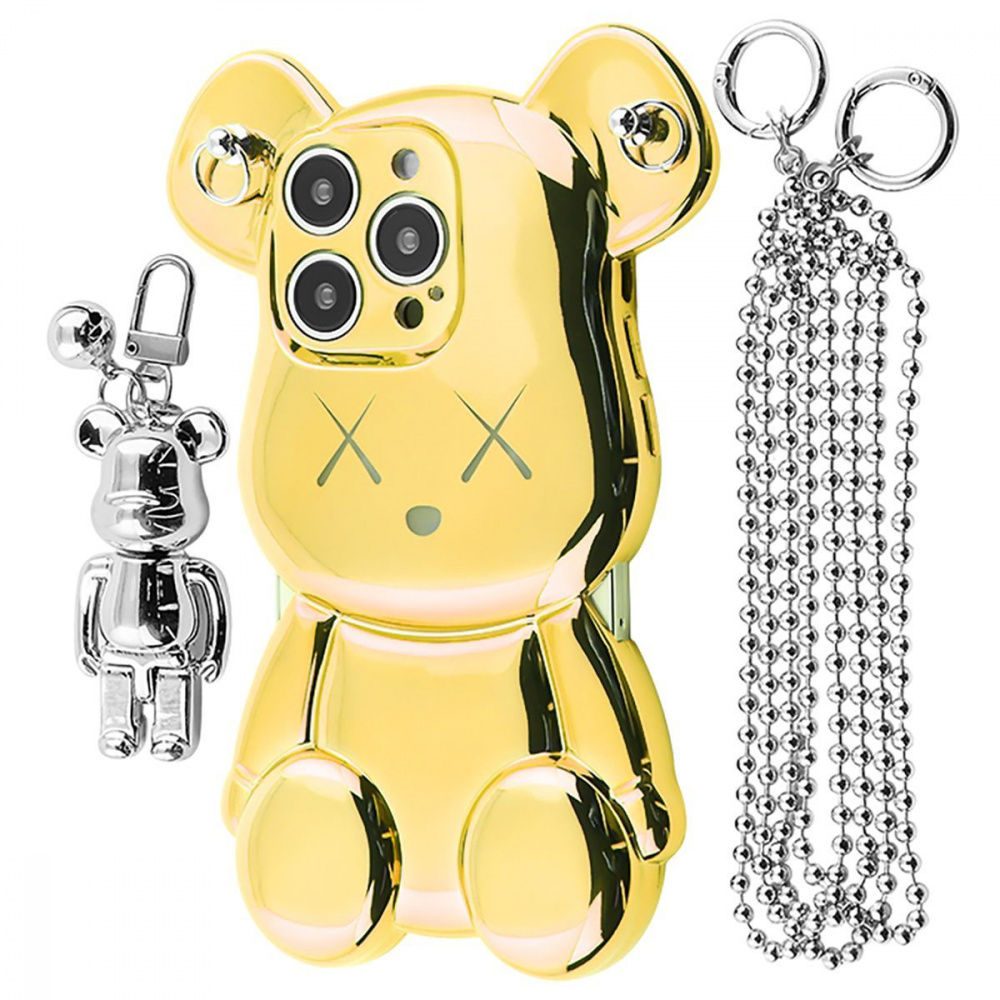 Чехол Teddy Bear Case with Strap iPhone 13 Pro - фото 1