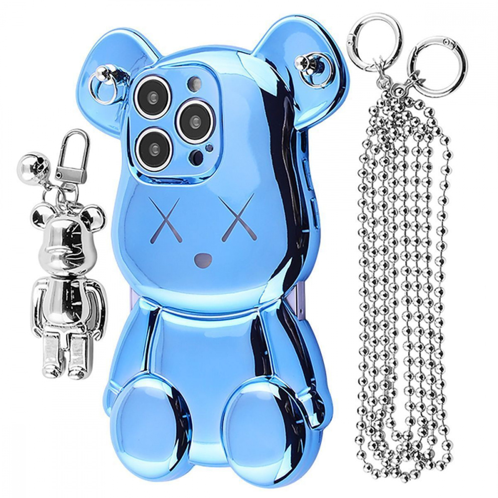 Чехол Teddy Bear Case with Strap iPhone 15 Pro - фото 1