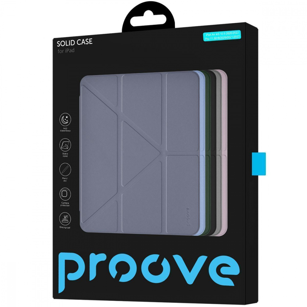 Чохол Proove Solid Case iPad Air 4/5 2020/2022, Pro 11 2018/2020/2021/2022 — Придбати в Україні - фото 1
