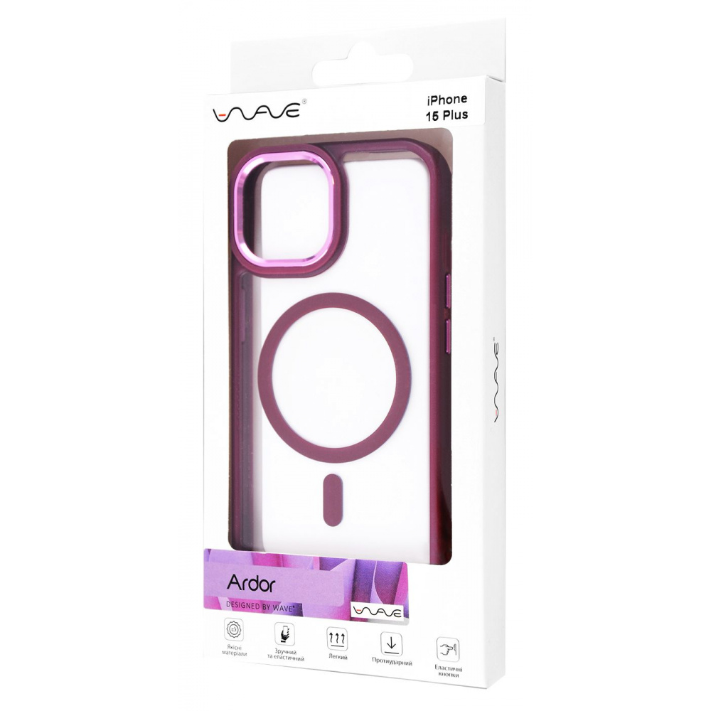 Чехол WAVE Ardor Case with Magnetic Ring iPhone 15 Plus - фото 1