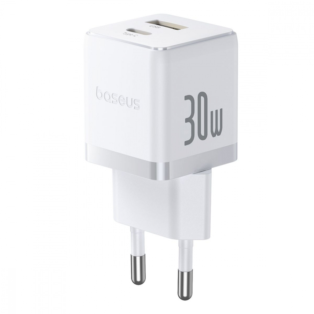 МЗП Baseus Palm Fast Charger Type-C+USB 30W (With Cable Type-C to Type-C 60W 1m) — Придбати в Україні - фото 7