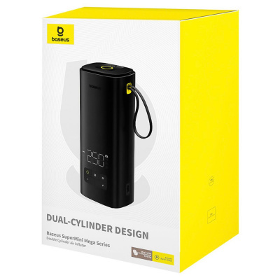 Автомобільний насос Baseus SuperMini Mega Series — Придбати в Україні