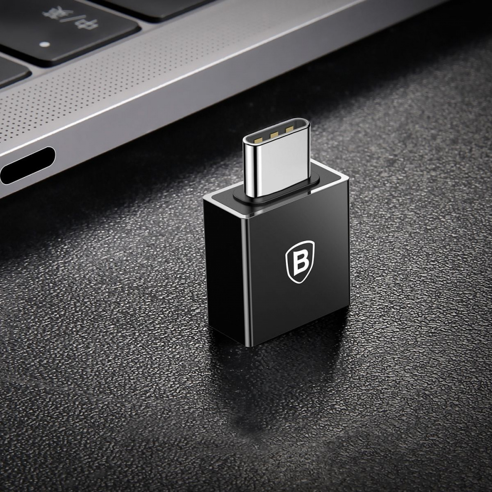 Переходник Baseus Exquisite USB to Type-C - фото 2