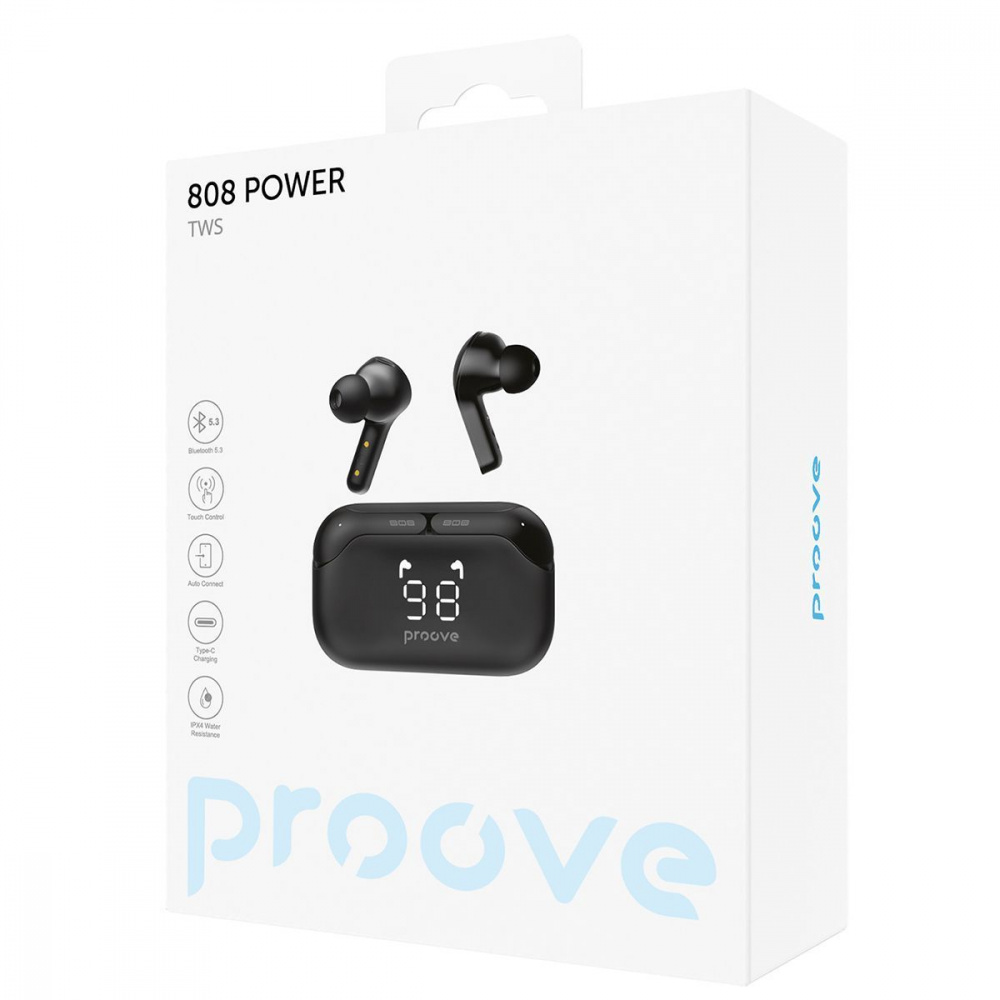 Бездротові навушники Proove 808 Power TWS — Придбати в Україні - фото 1