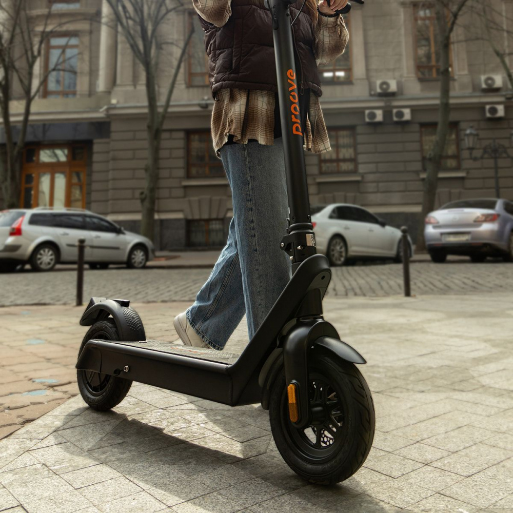 Електросамокат Proove Model X-City Pro Max App 550W (чорно-помаранчевий) — Придбати в Україні - фото 28