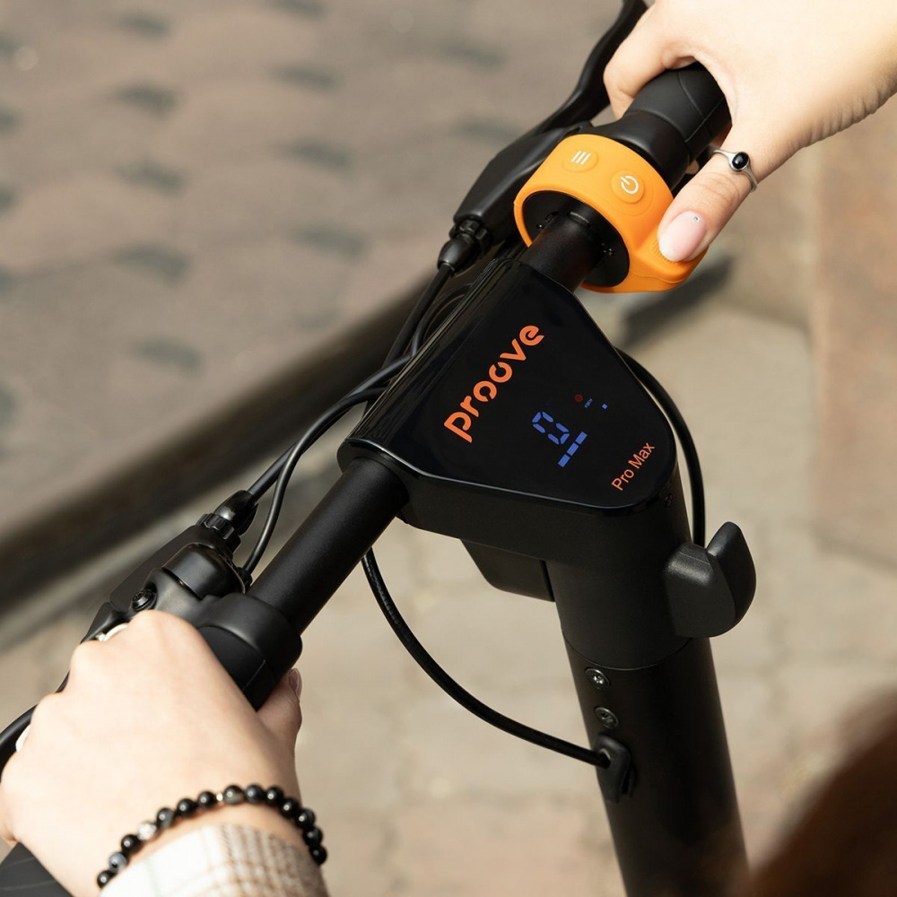 Електросамокат Proove Model X-City Pro Max App 550W (чорно-помаранчевий) — Придбати в Україні - фото 30
