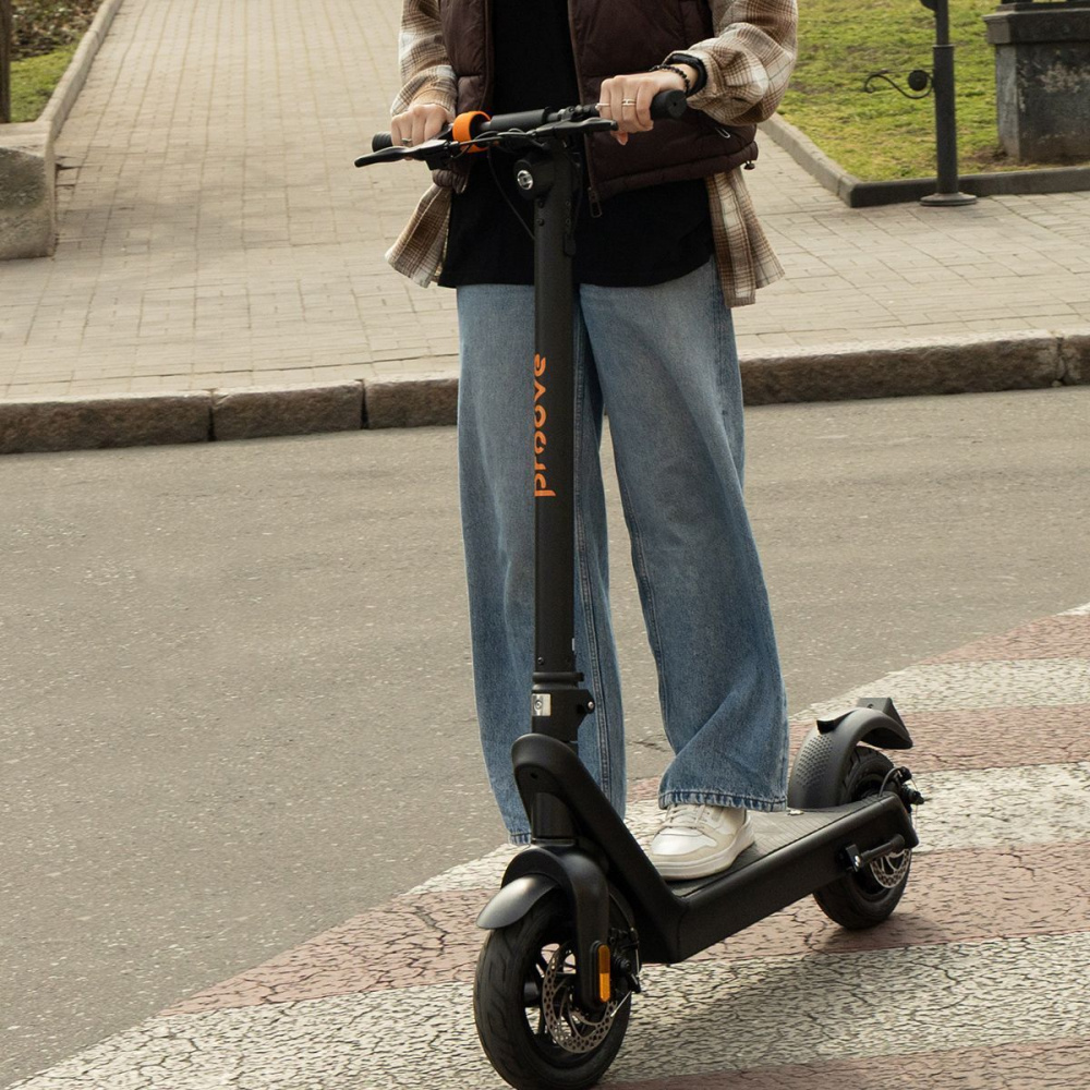 Електросамокат Proove Model X-City Pro Max App 550W (чорно-помаранчевий) — Придбати в Україні - фото 31