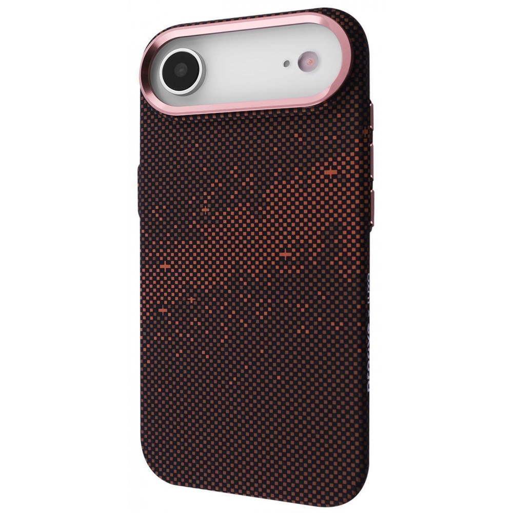 Чехол Gleam Case with Magnetic Ring iPhone 17 Air milky way (PCGCIP17AR68) млечный путь на картинке №1